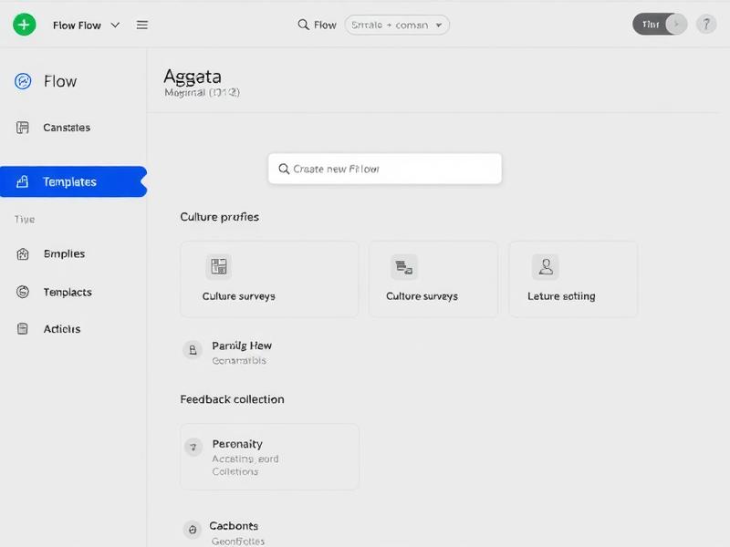 Create Flow Interface